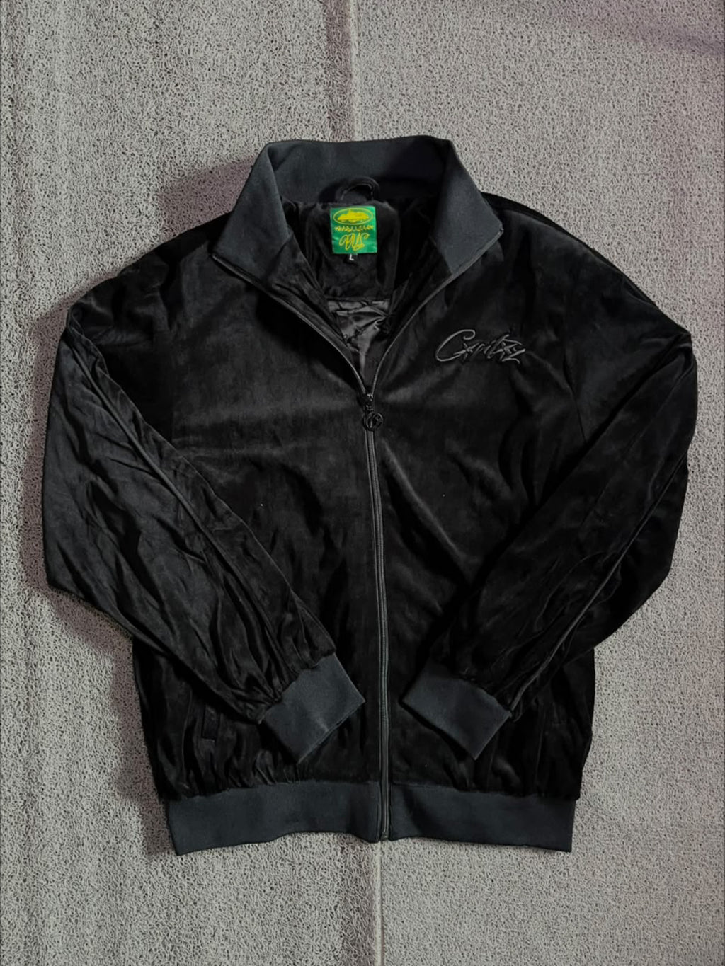 JAQUETA CORTEZ VELUDO ALL BLACK