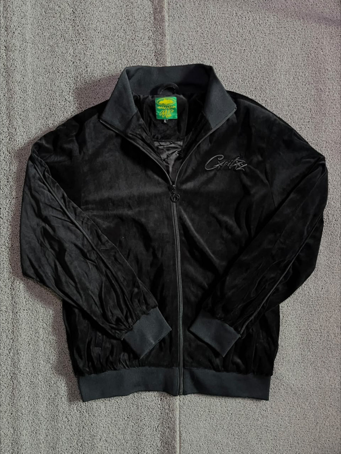 JAQUETA CORTEZ VELUDO ALL BLACK