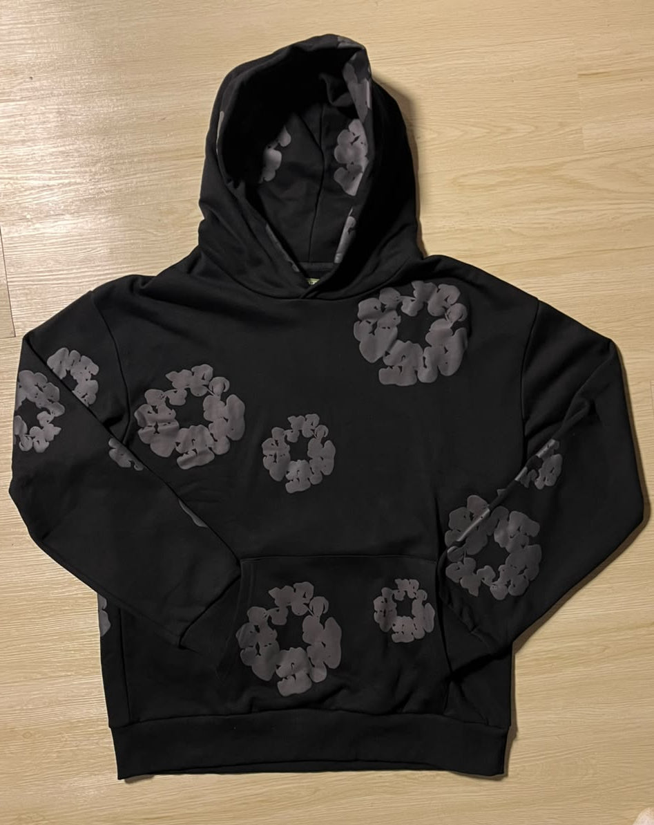 MOLETOM DENIM TEARS TODO PRETO - ZENSTOREZENSTOREZENSTOREPRETOMMOLETOM DENIM TEARS TODO PRETO